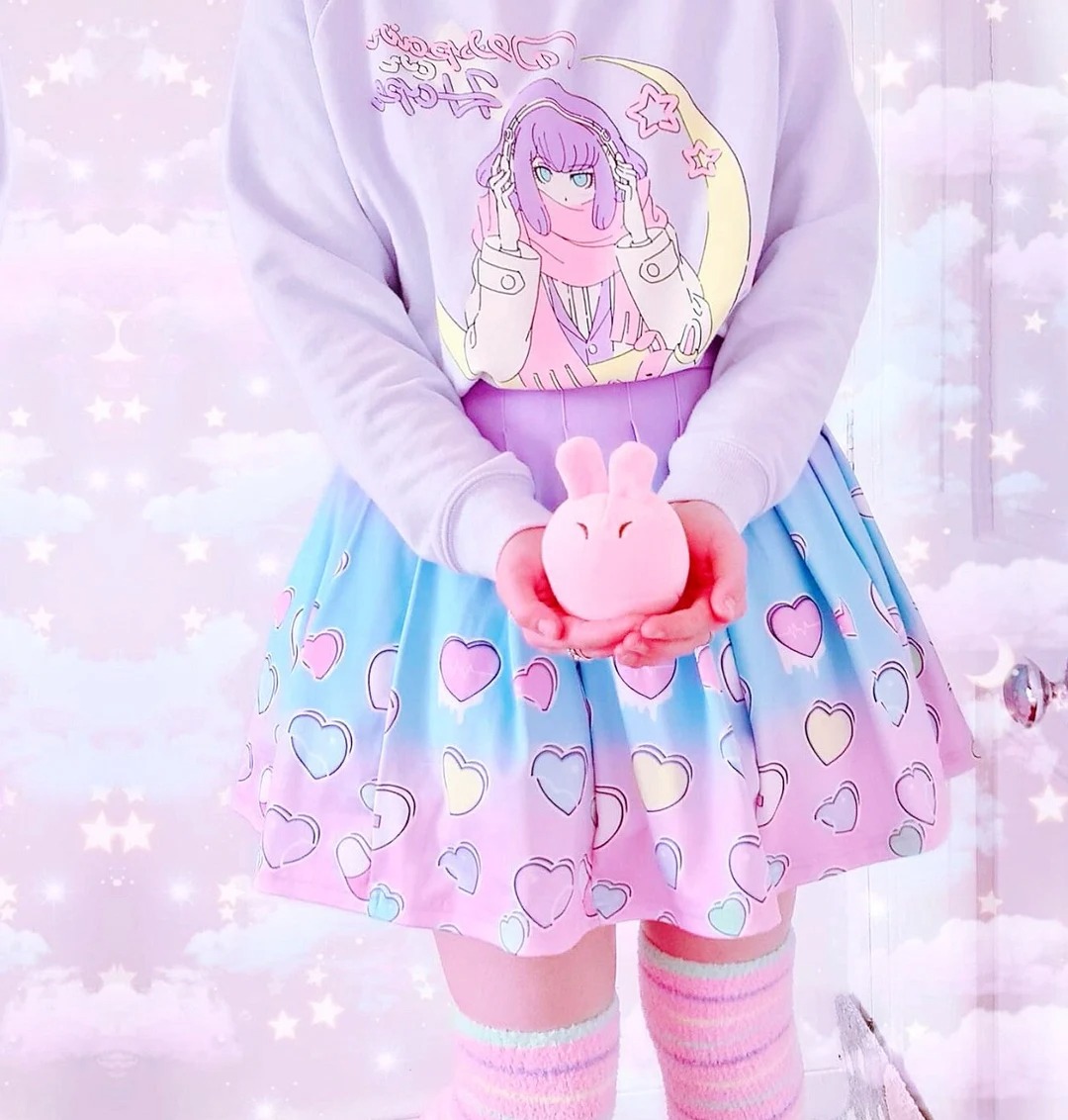 Soft and Sweet Looks With Kawaii Outfits